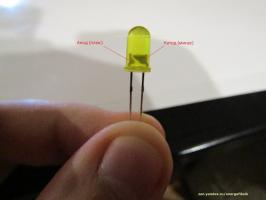 Jak określić polaryzację diody LED