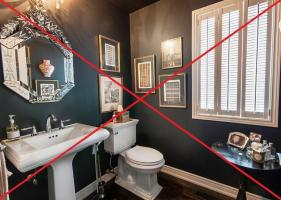 6 typowych błędów, których należy unikać podczas dekoracji typowy WC. I ich rozwiązania