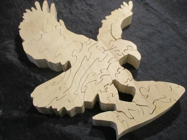 "Eagle" puzzle. Autor: Alexander Klimov (ja :-))