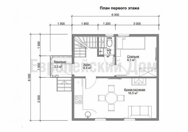 Na pierwszym piętrze. źródło zdjęcia: dom-bt.com