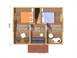 Idealny dom 8h7. 85 m2 z 3 sypialniami