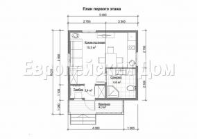 Fiński „odnoetazhka” 5x6 dokładnie dopasować swoją stronę