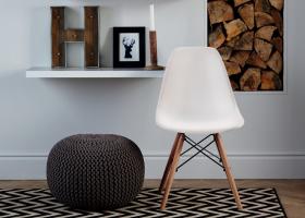 Eames DSW - Iconic projektant krzesło, który został wynaleziony przez przypadek